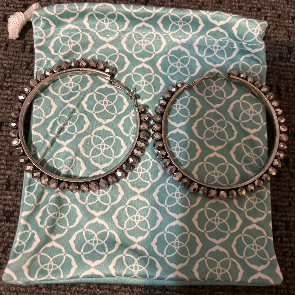 Sequin earrings. Super fun!